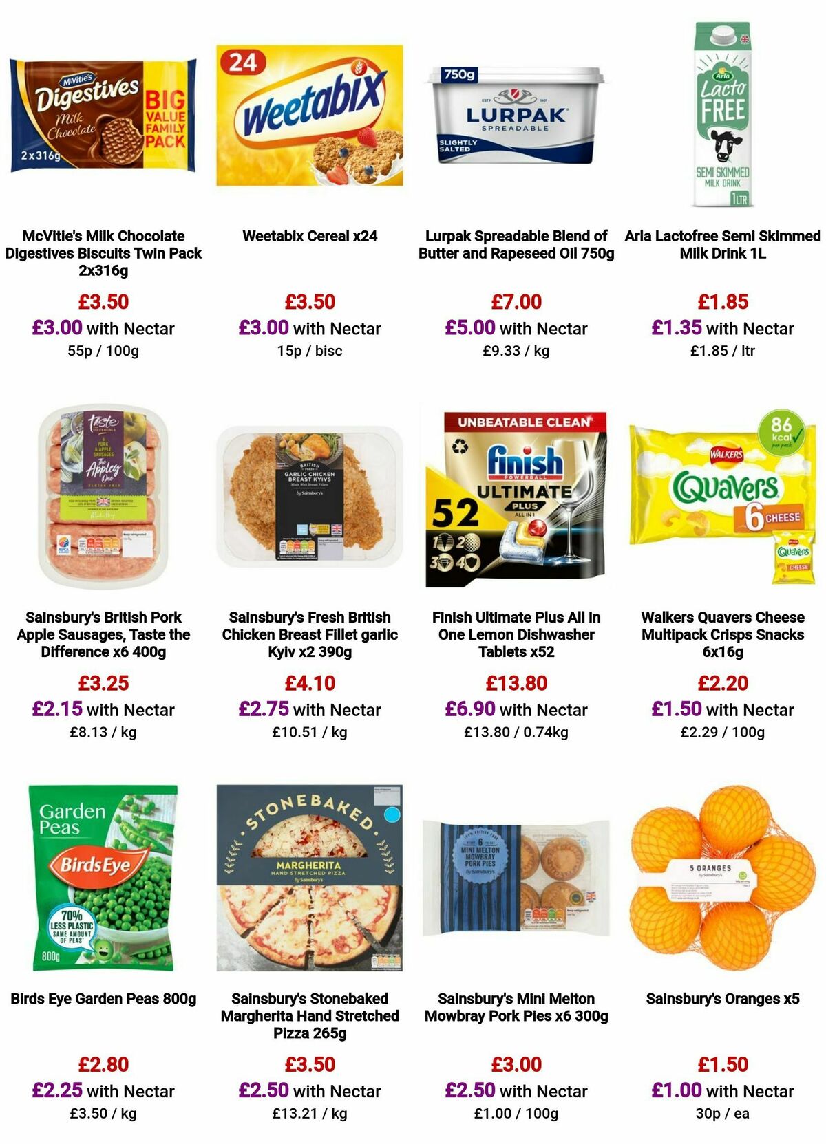 Sainsbury's Offers from 22 September