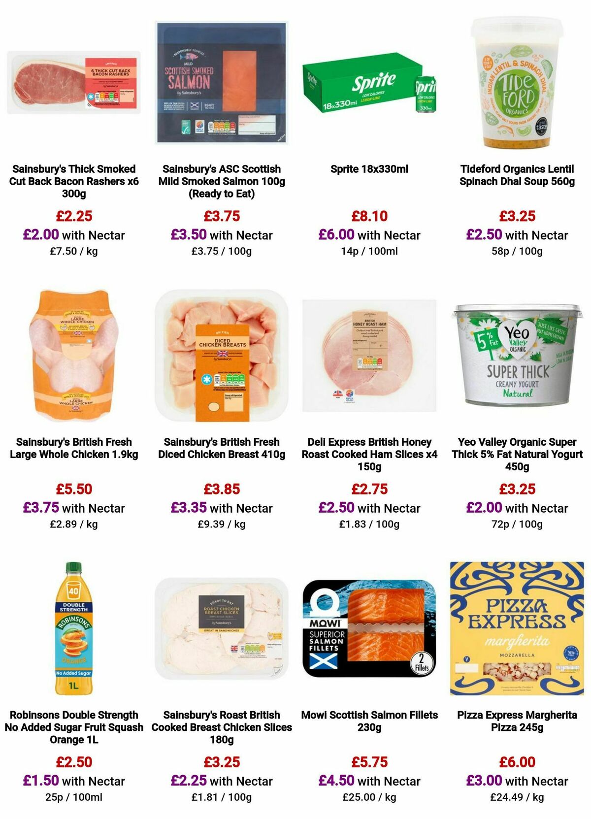 Sainsbury's Offers from 6 October