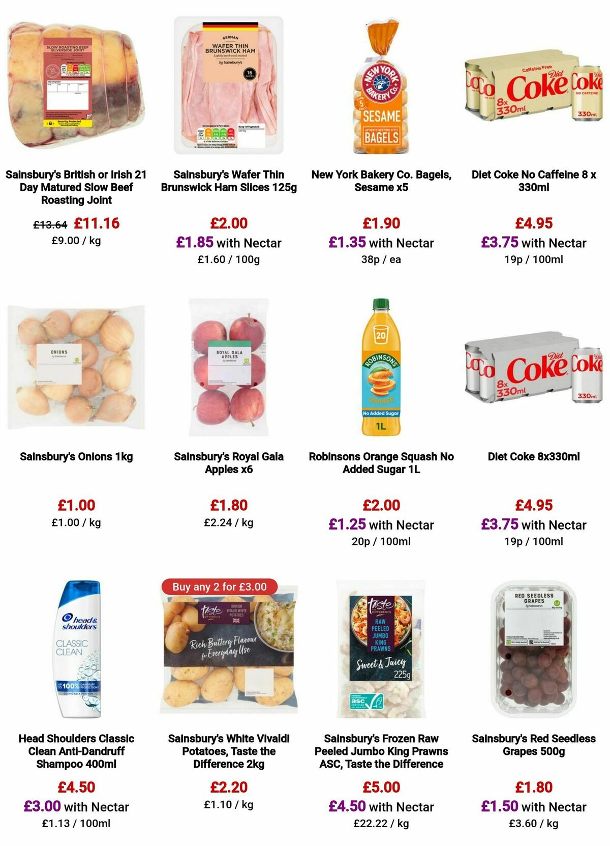 Sainsbury's Offers from 6 October