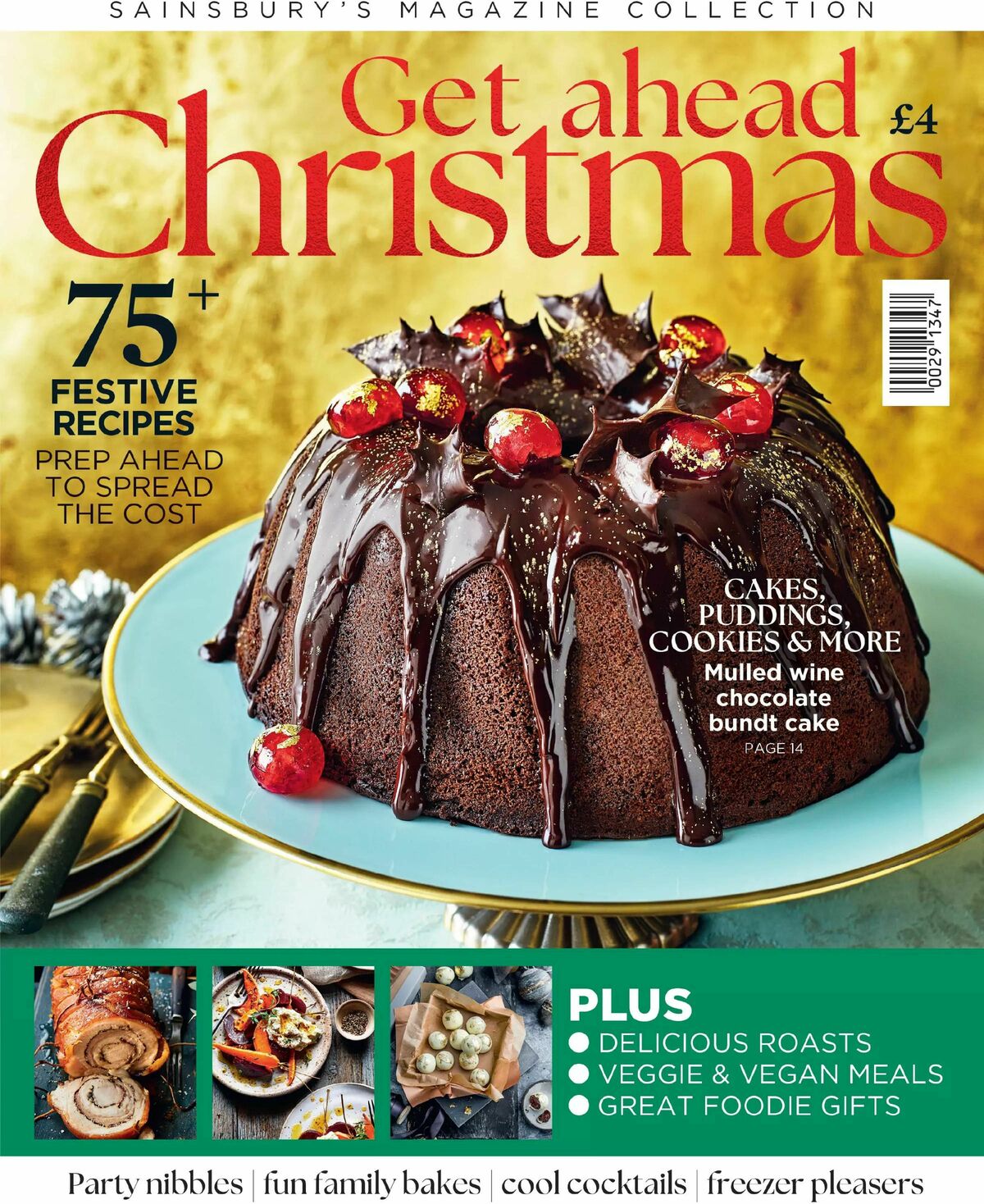 Sainsbury's Get Ahead Christmas Offers from 10 October