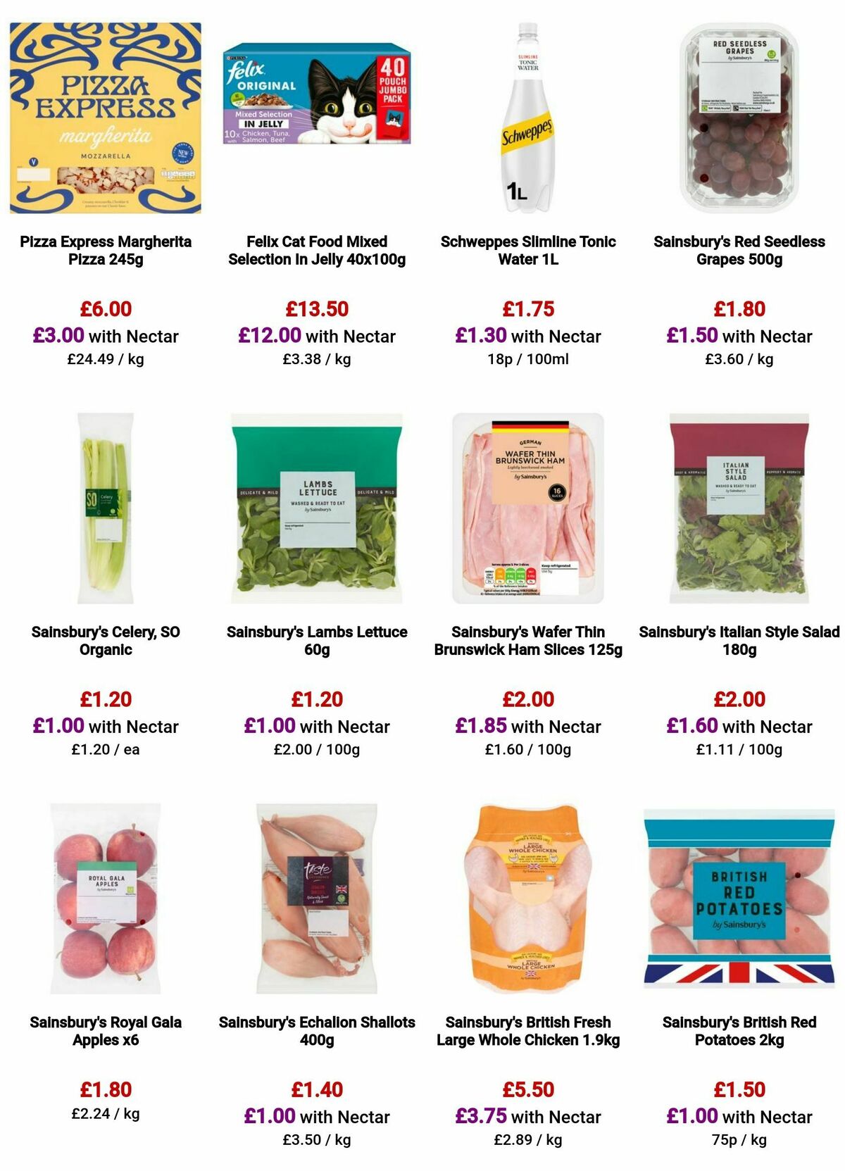 Sainsbury's Offers from 20 October