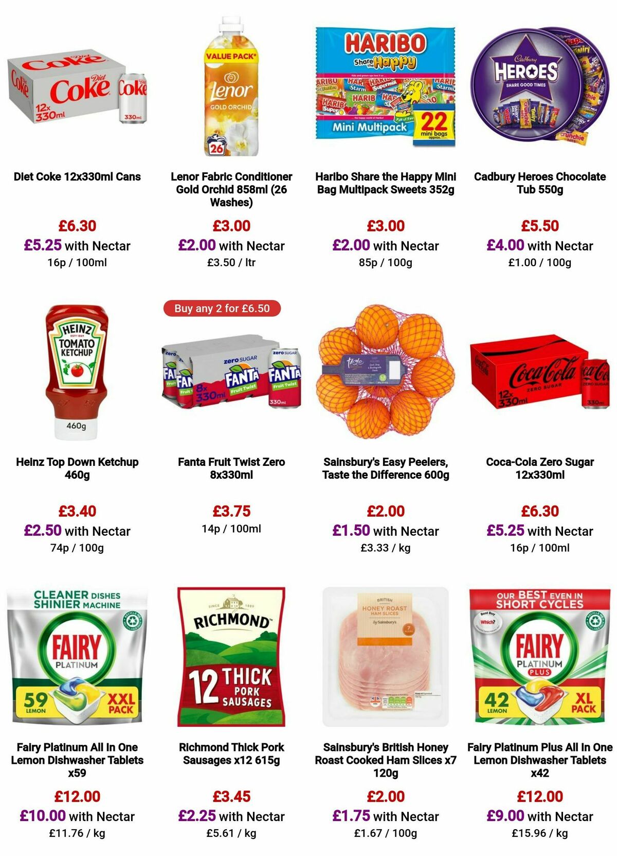 Sainsbury's Offers from 20 October
