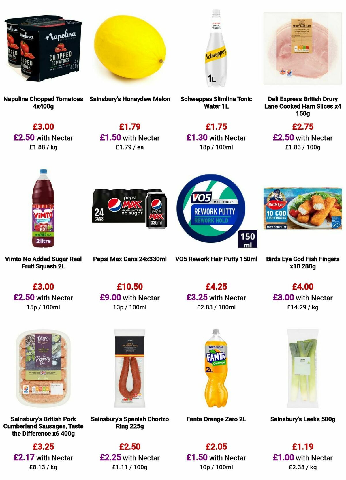 Sainsbury's Offers from 27 October
