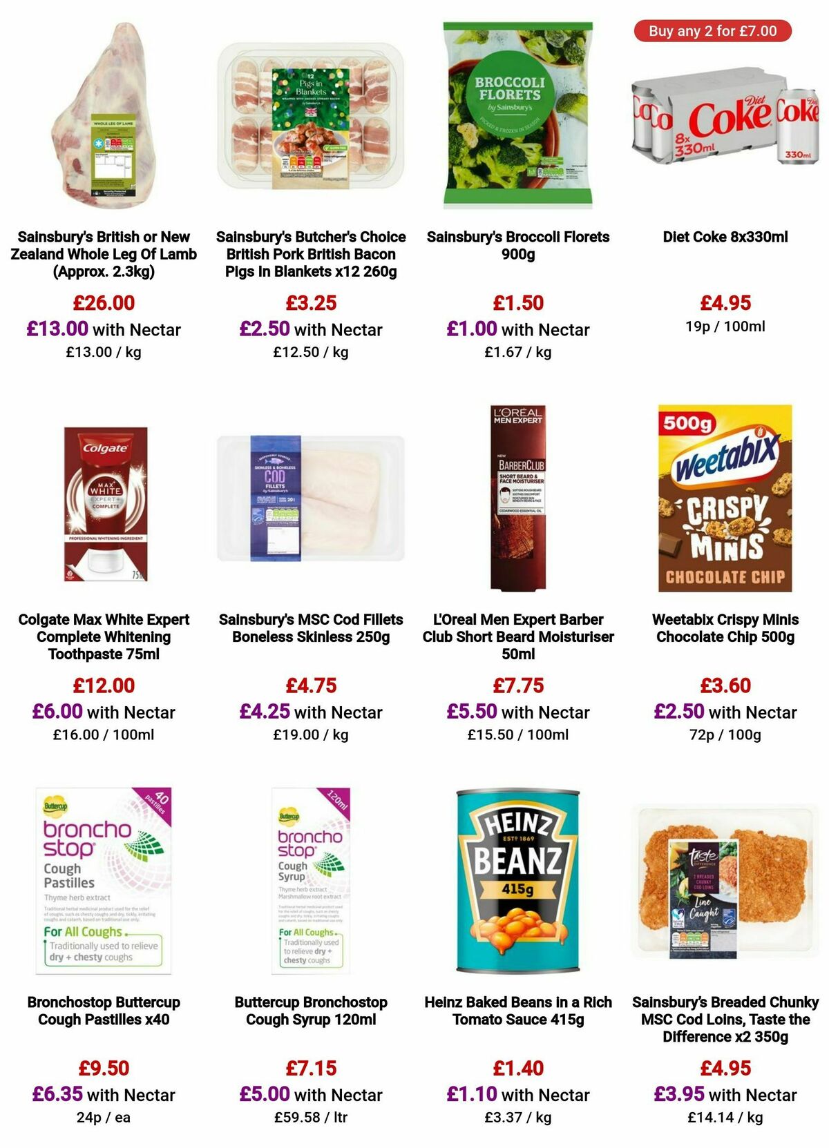Sainsbury's Offers from 17 November