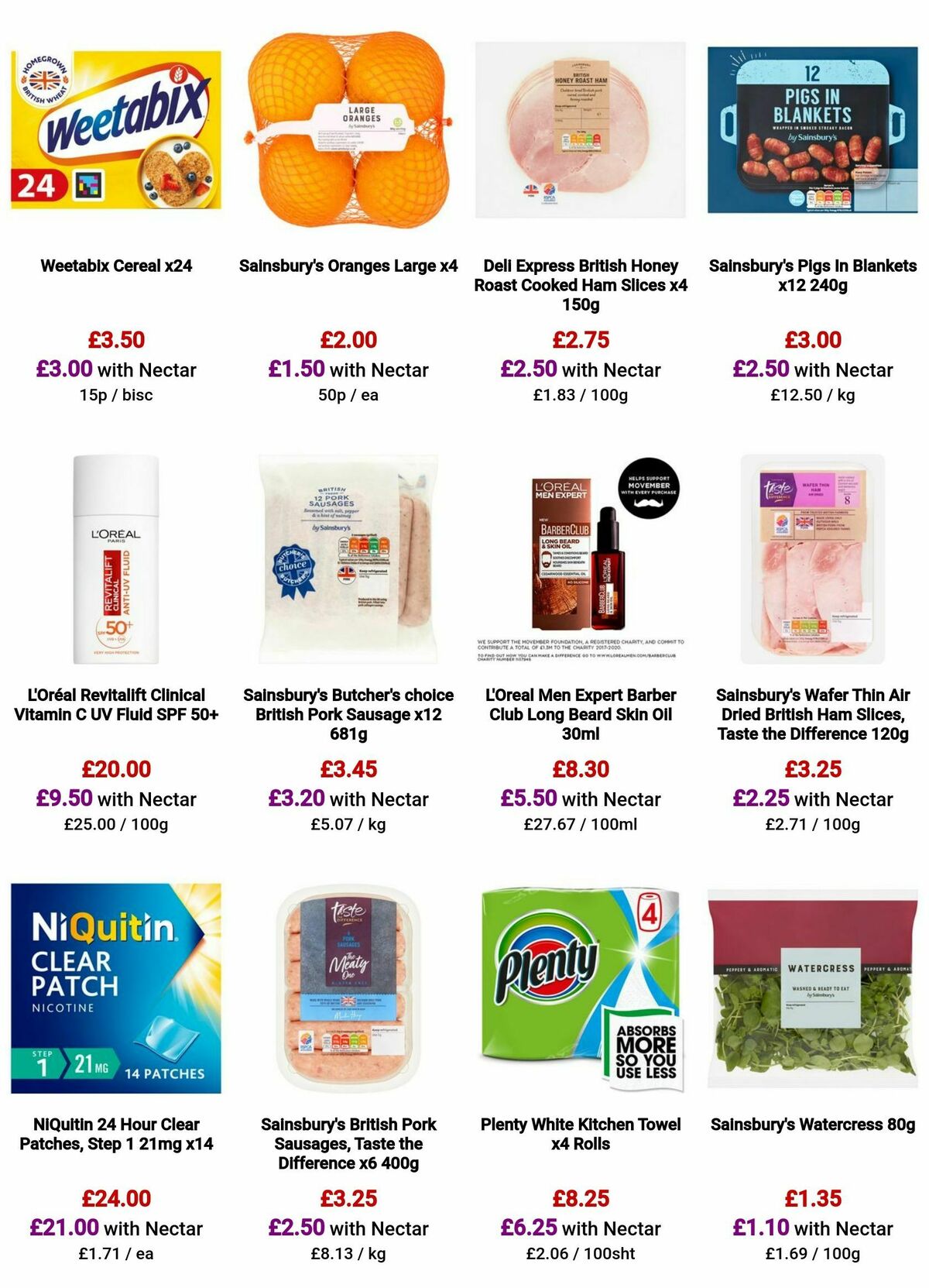 Sainsbury's Offers from 17 November