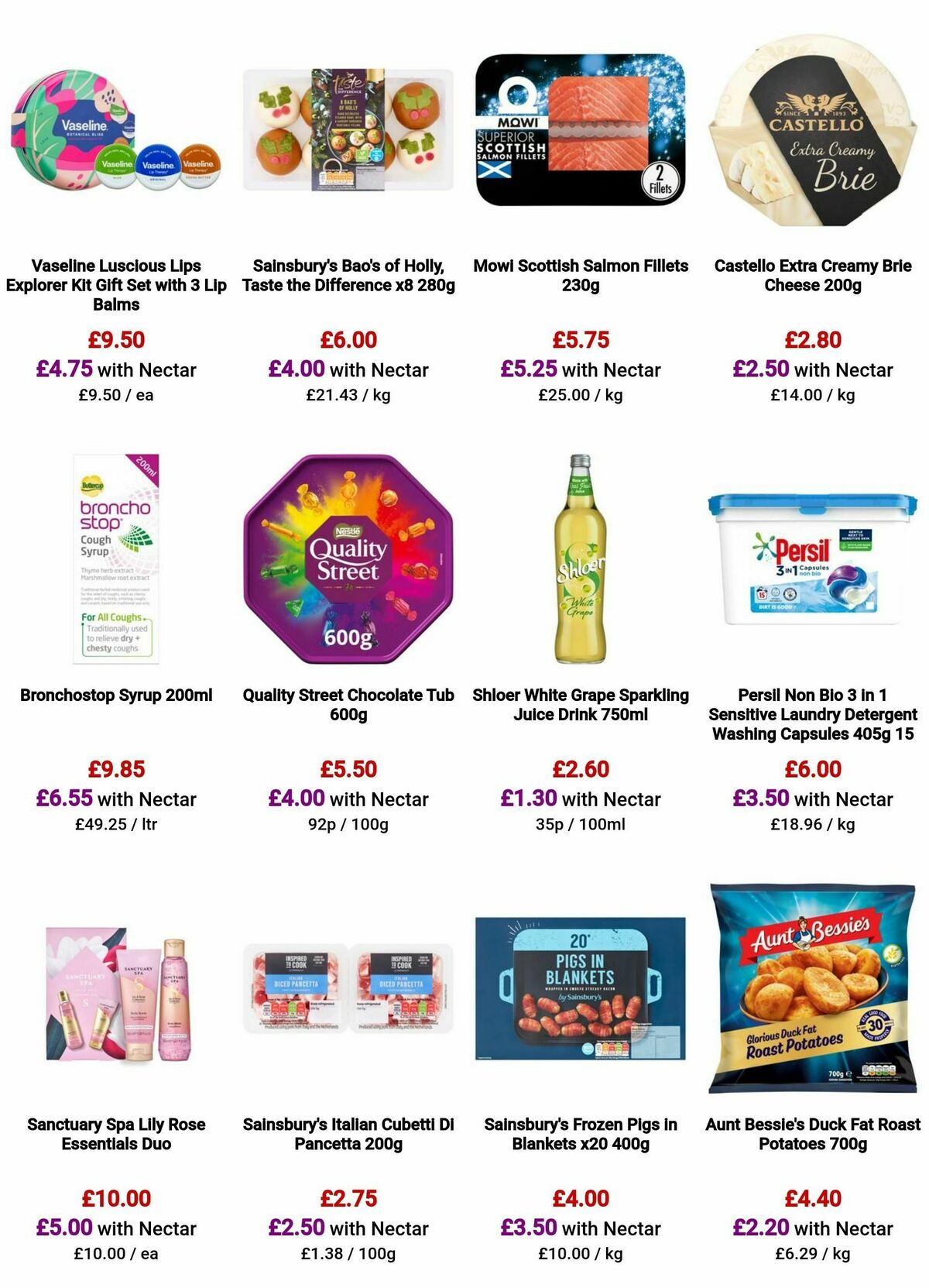 Sainsbury's Offers from 8 December