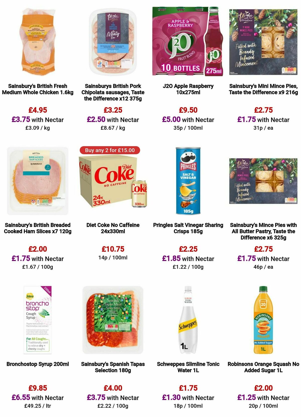 Sainsbury's Offers from 15 December