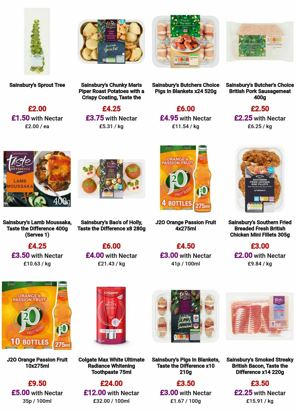 Sainsbury's Offers from 15 December