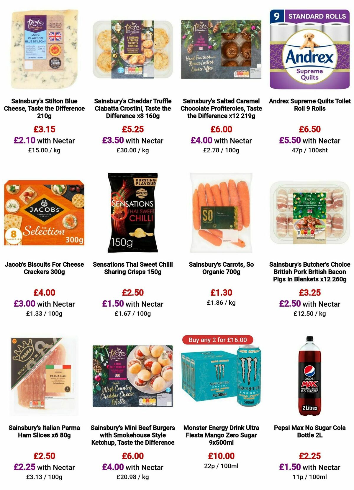 Sainsbury's Offers from 15 December