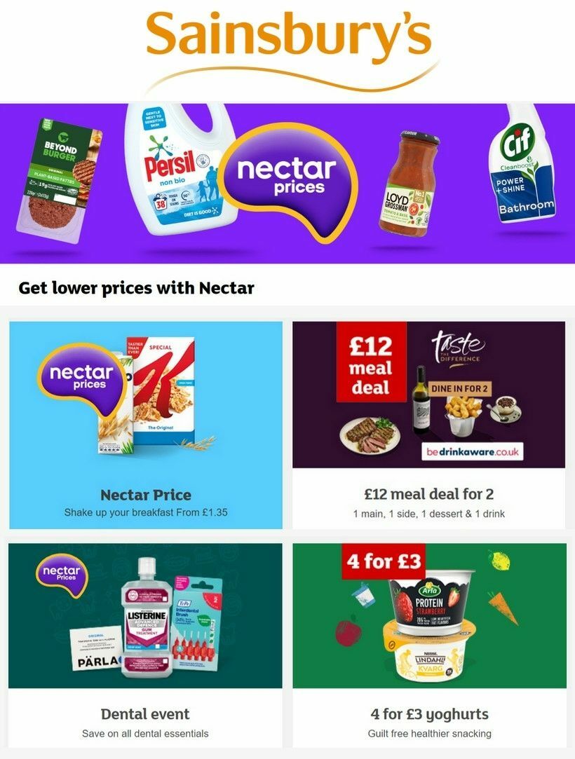Sainsbury's Offers from 19 January