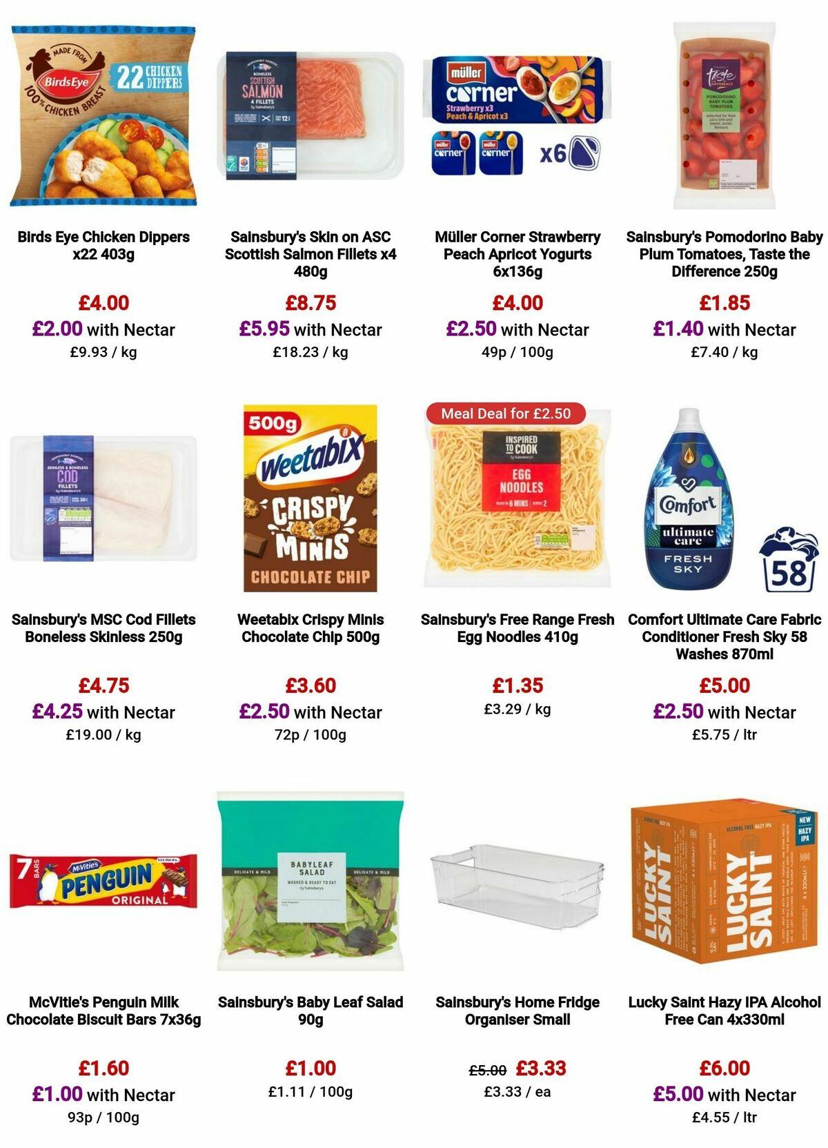 Sainsbury's Offers from 19 January
