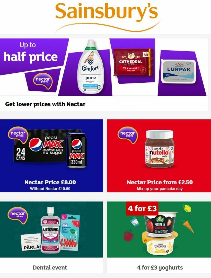Sainsbury's Offers from 26 January