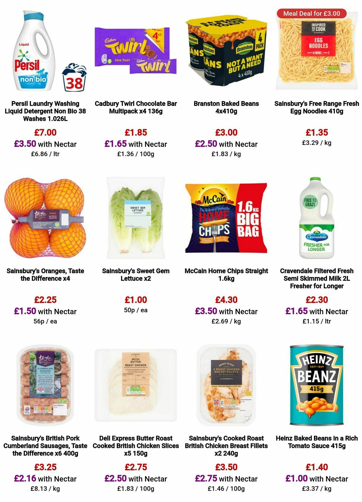 Sainsbury's Offers from 26 January