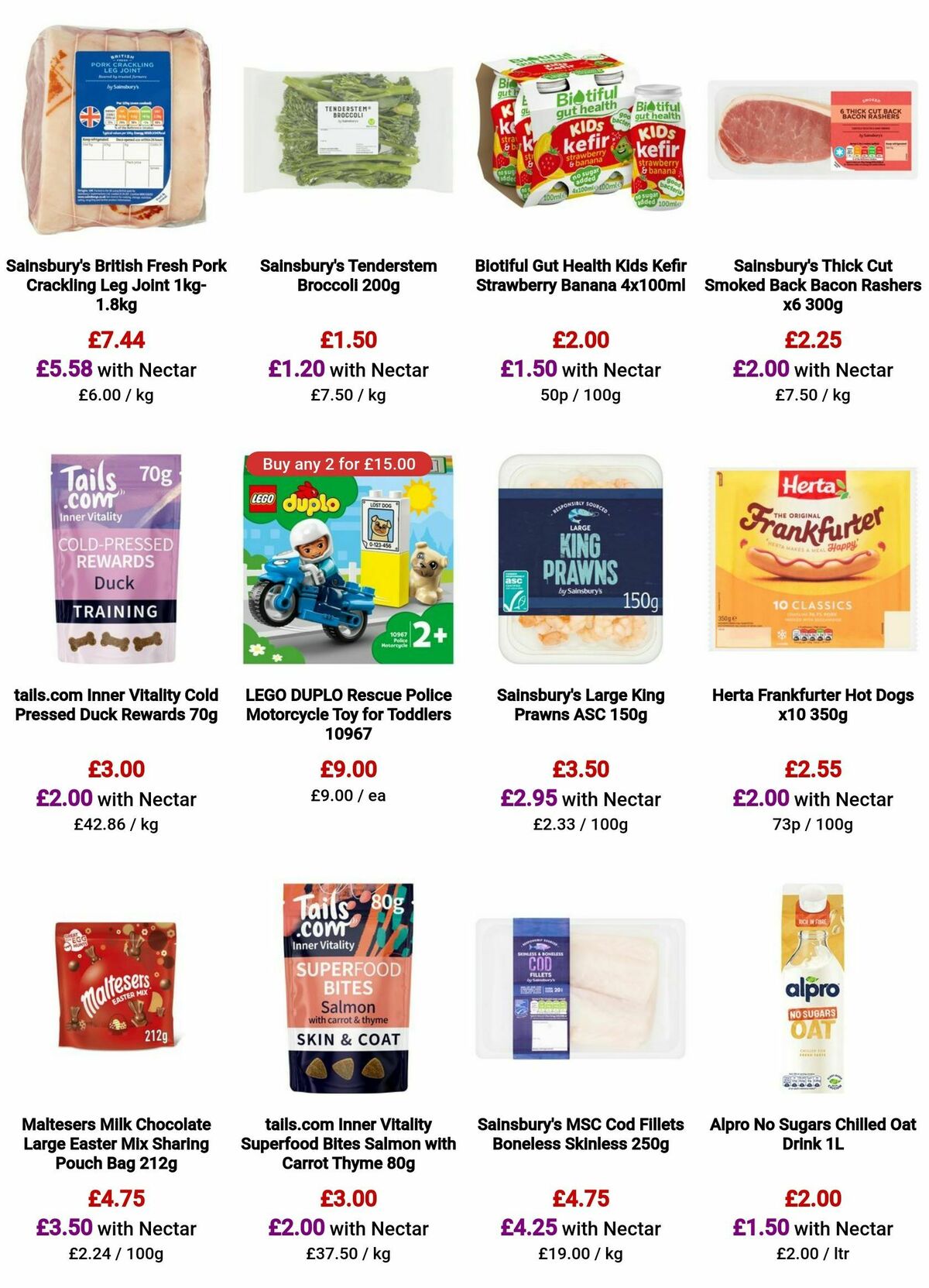 Sainsbury's Offers from 2 February