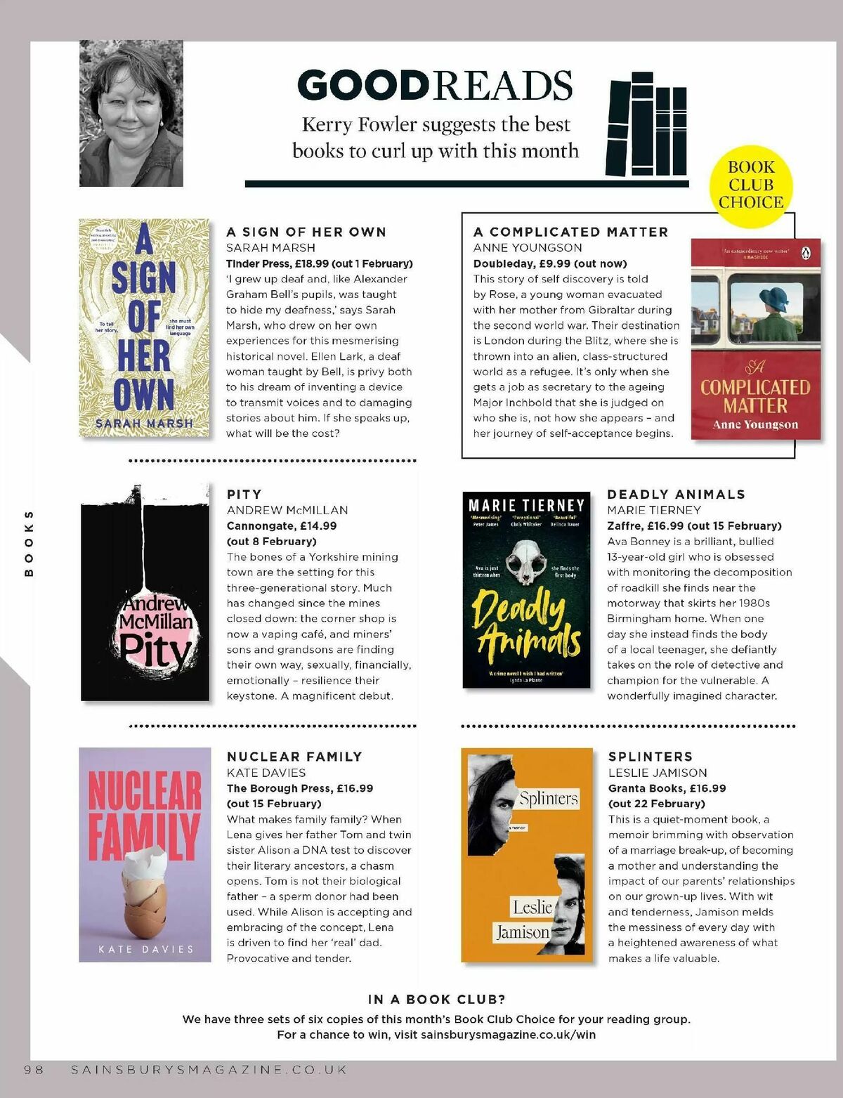 Sainsbury's Magazine February Offers from 1 February