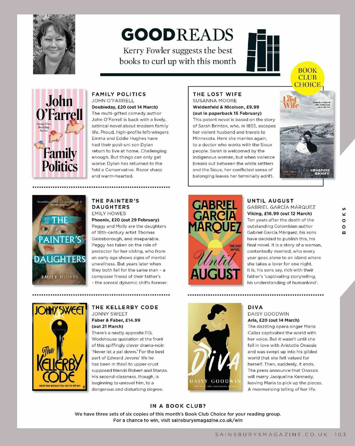 Sainsbury's Magazine March Offers from 1 March