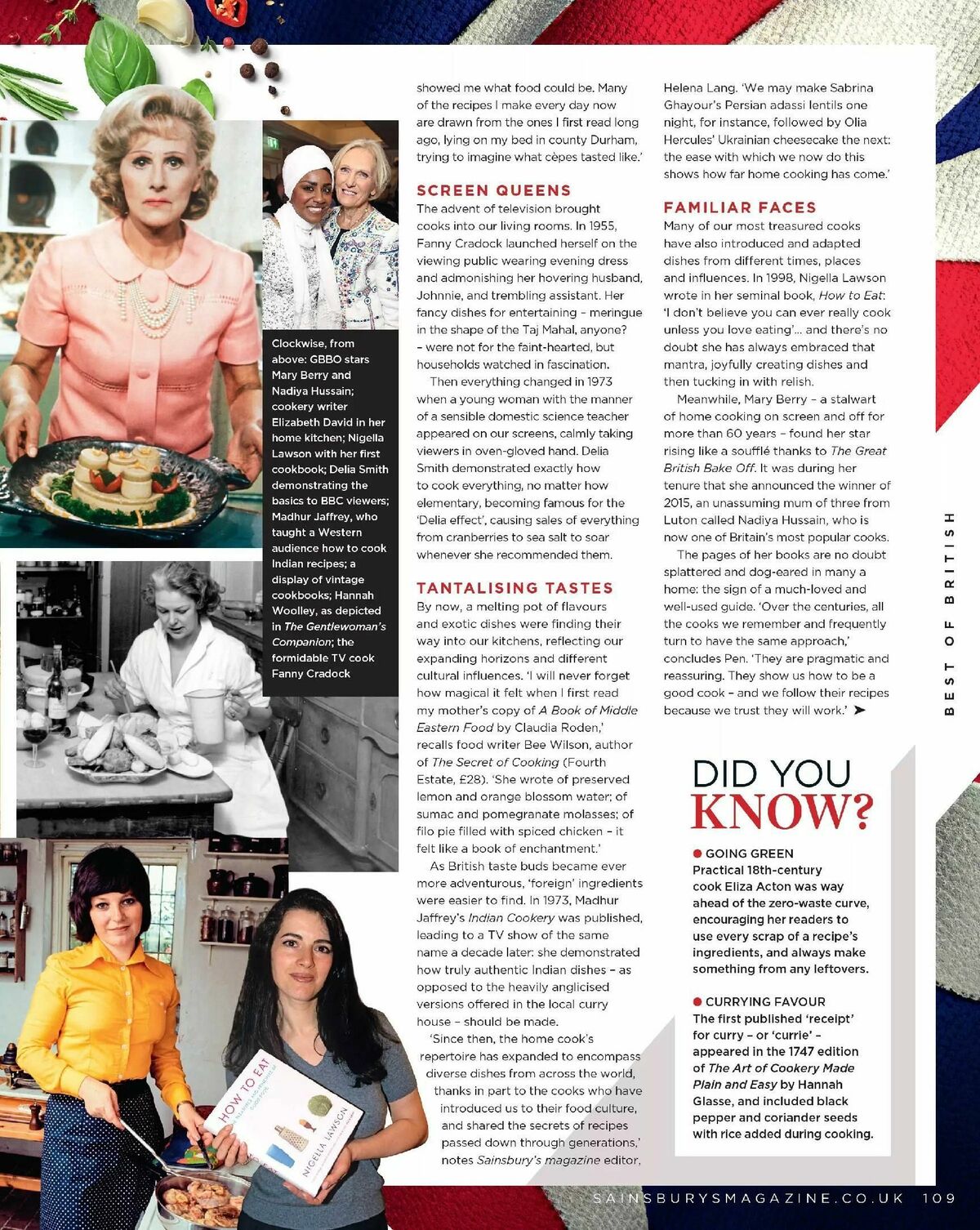 Sainsbury's Magazine March Offers from 1 March