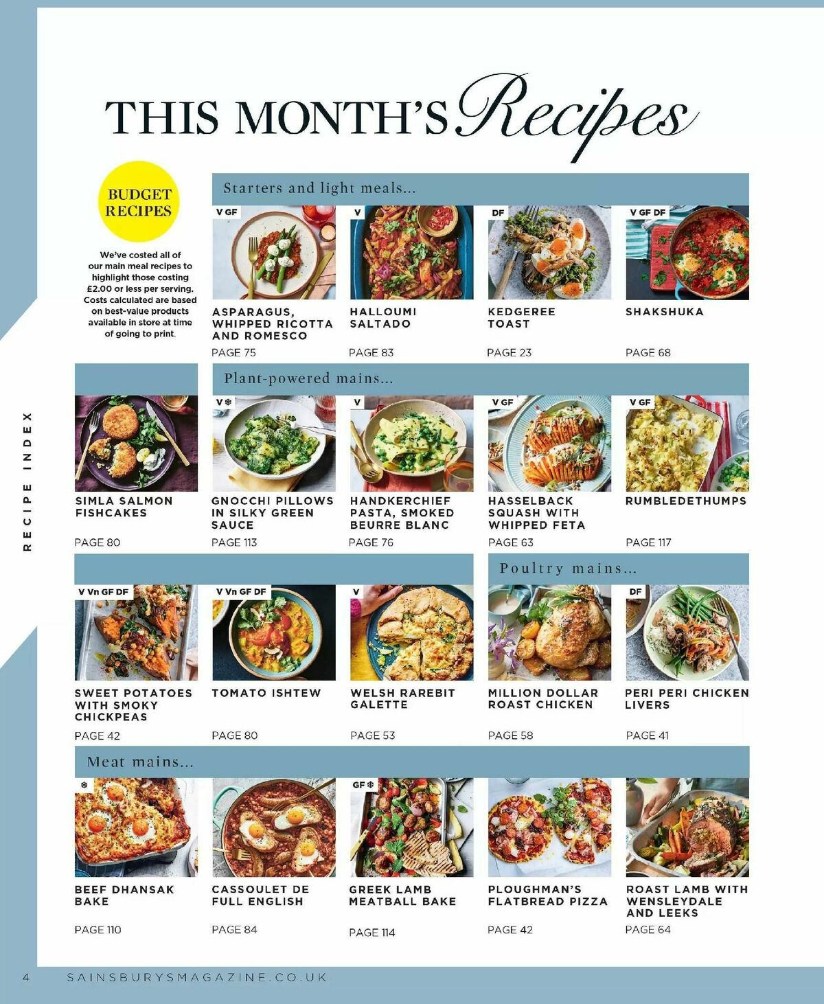 Sainsbury's Magazine March Offers from 1 March