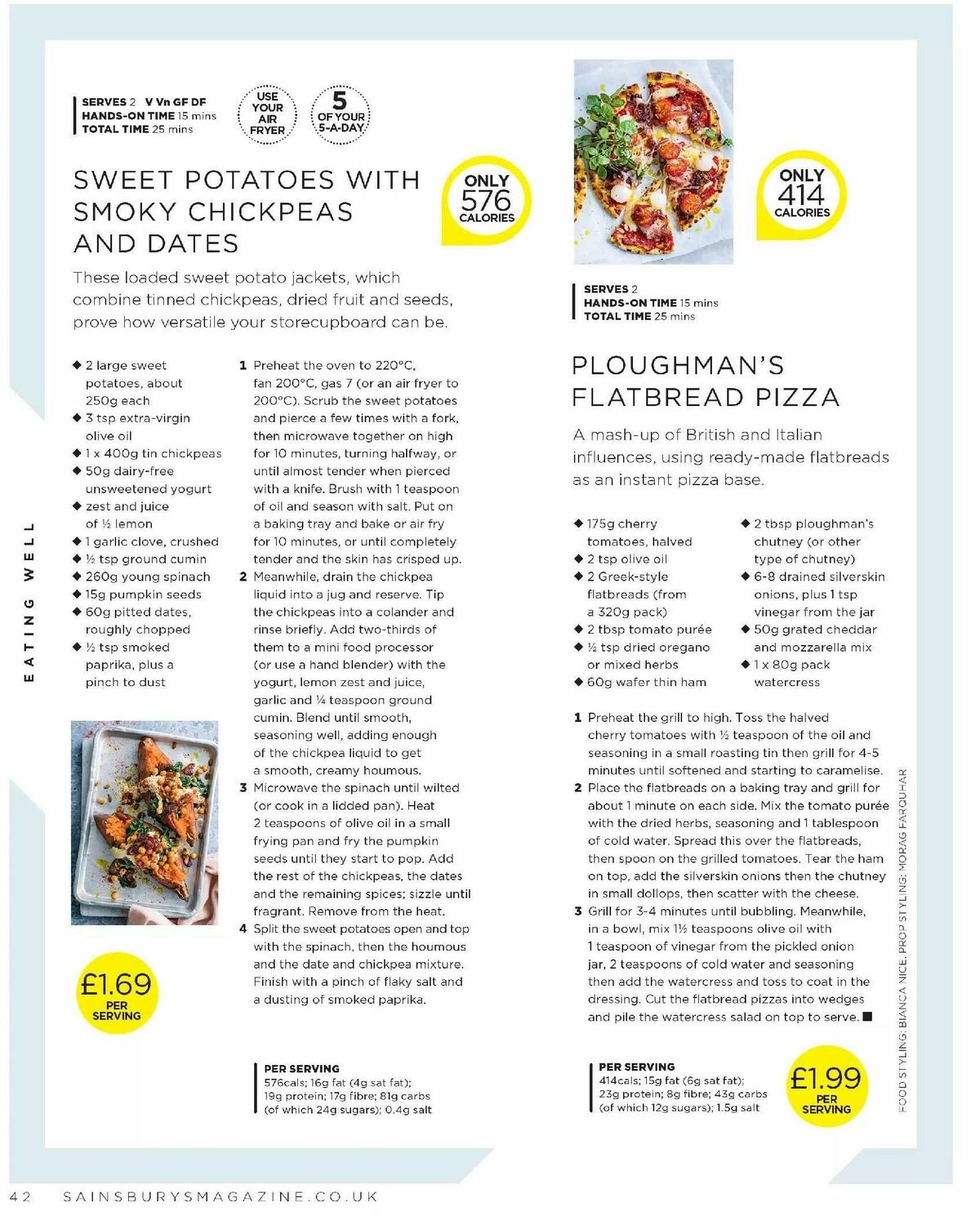 Sainsbury's Magazine March Offers from 1 March