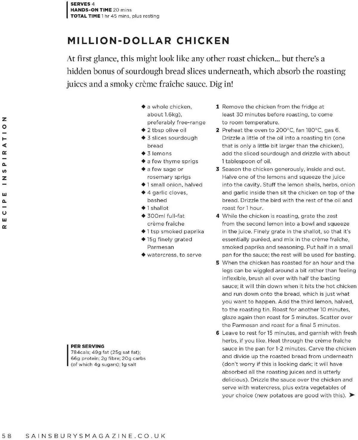 Sainsbury's Magazine March Offers from 1 March