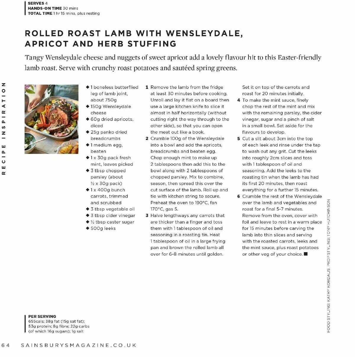 Sainsbury's Magazine March Offers from 1 March