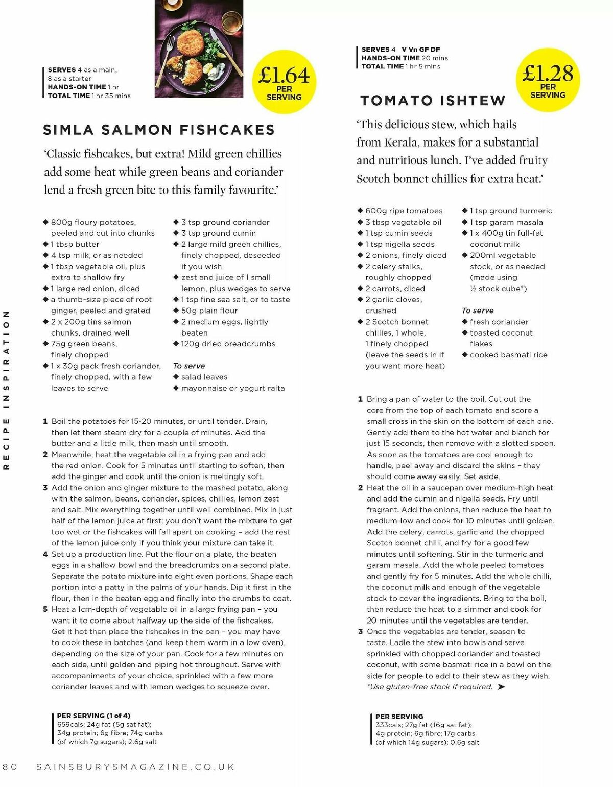 Sainsbury's Magazine March Offers from 1 March