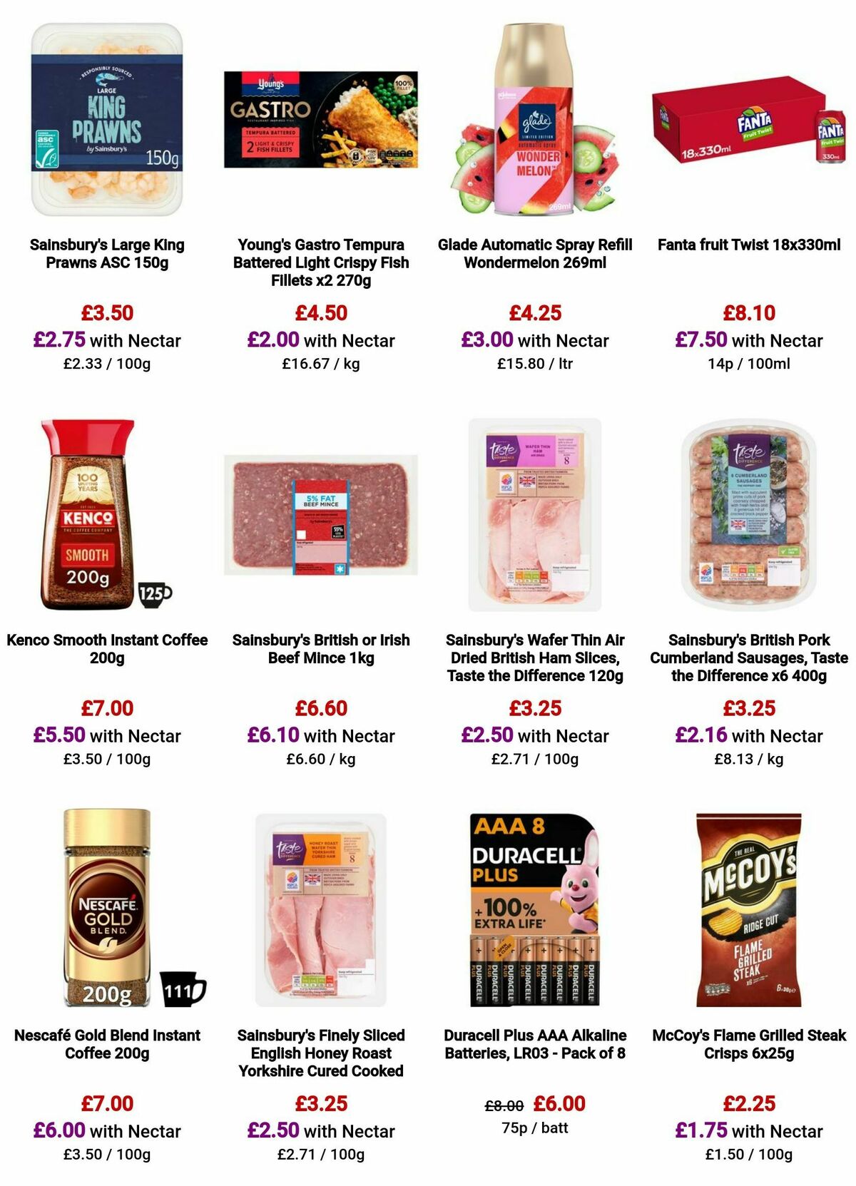 Sainsbury's Offers from 1 March