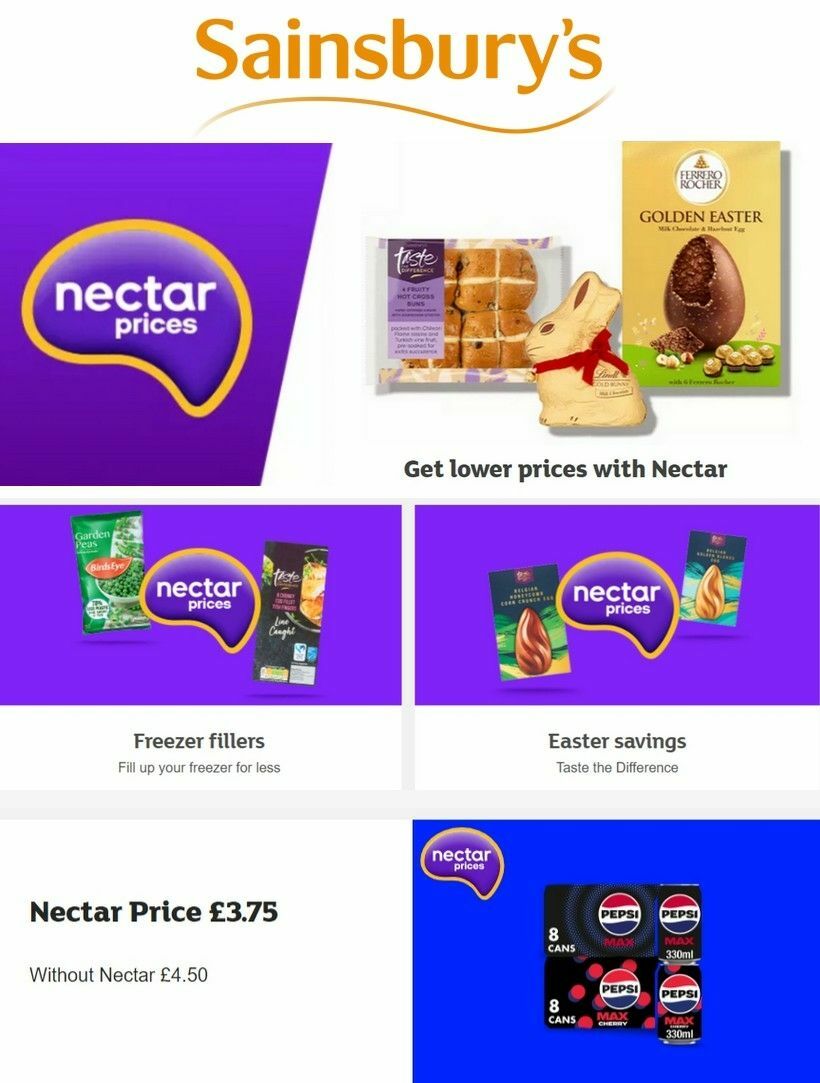 Sainsbury's Offers from 15 March