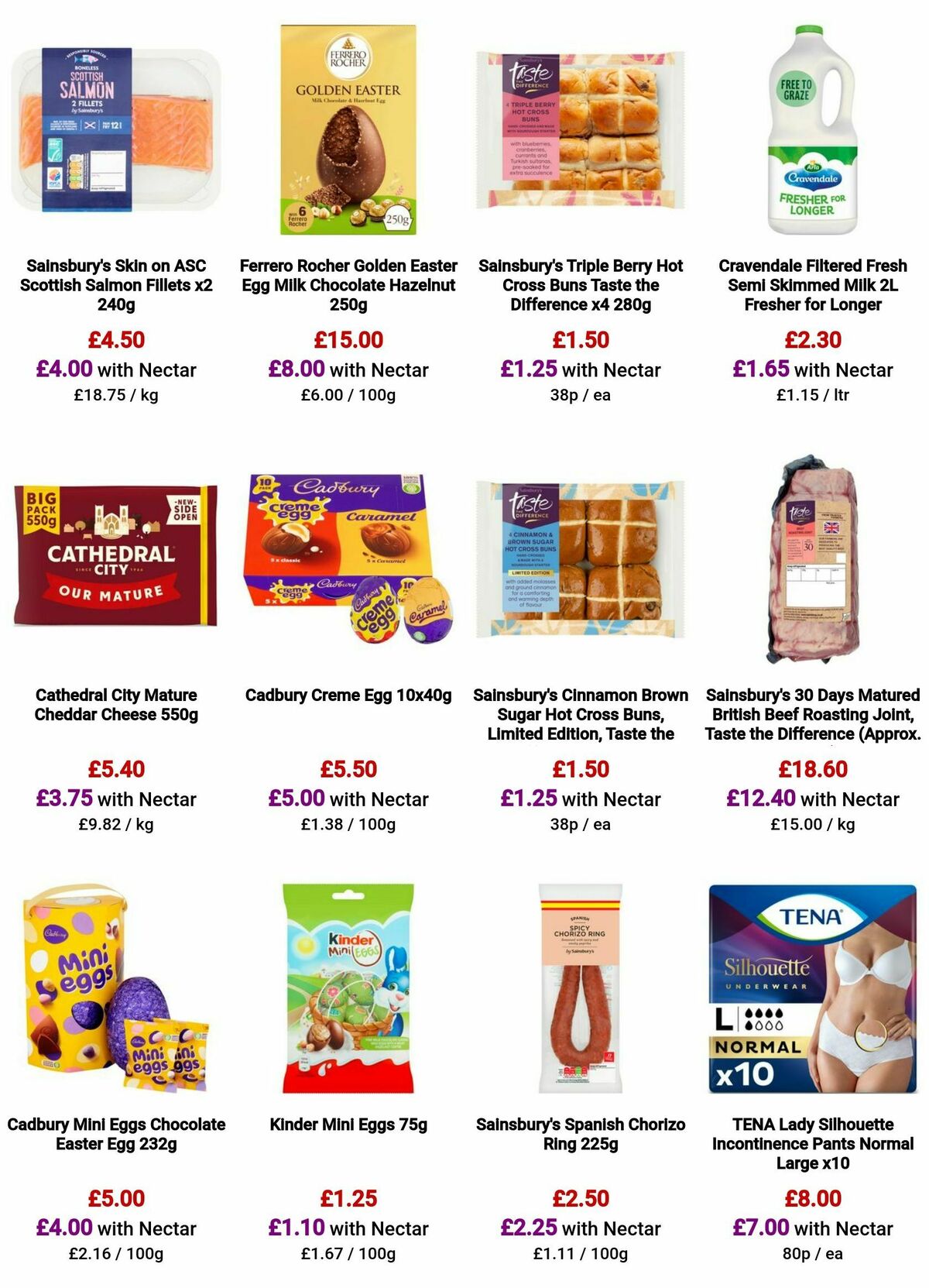 Sainsbury's Offers from 15 March