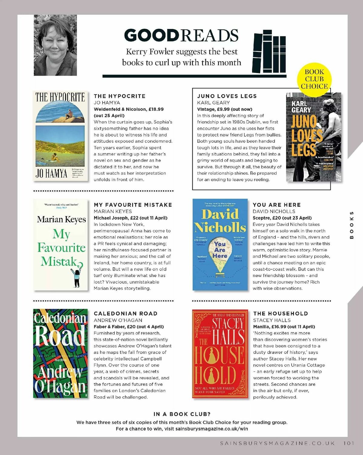 Sainsbury's Magazine April Offers from 1 April