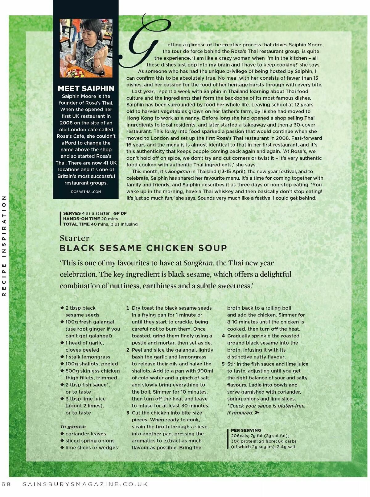 Sainsbury's Magazine April Offers from 1 April