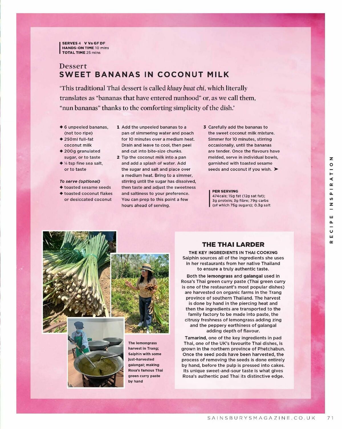 Sainsbury's Magazine April Offers from 1 April