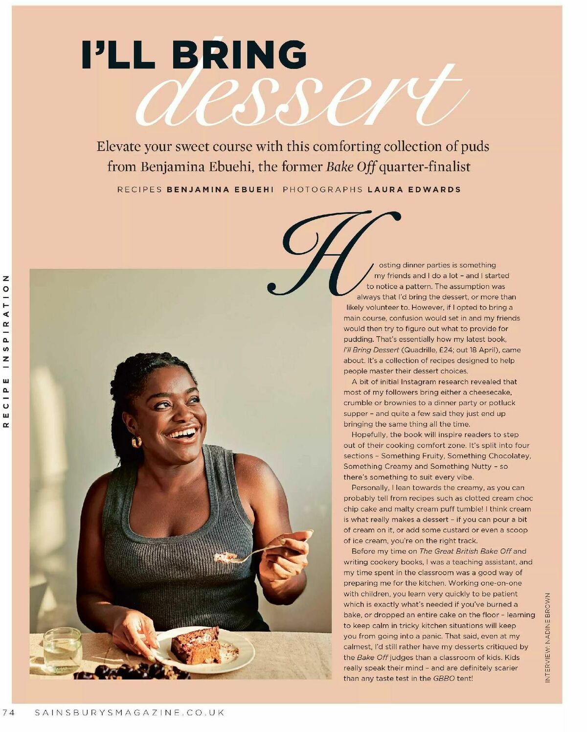 Sainsbury's Magazine April Offers from 1 April