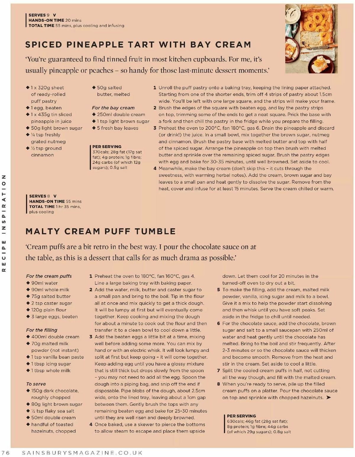 Sainsbury's Magazine April Offers from 1 April