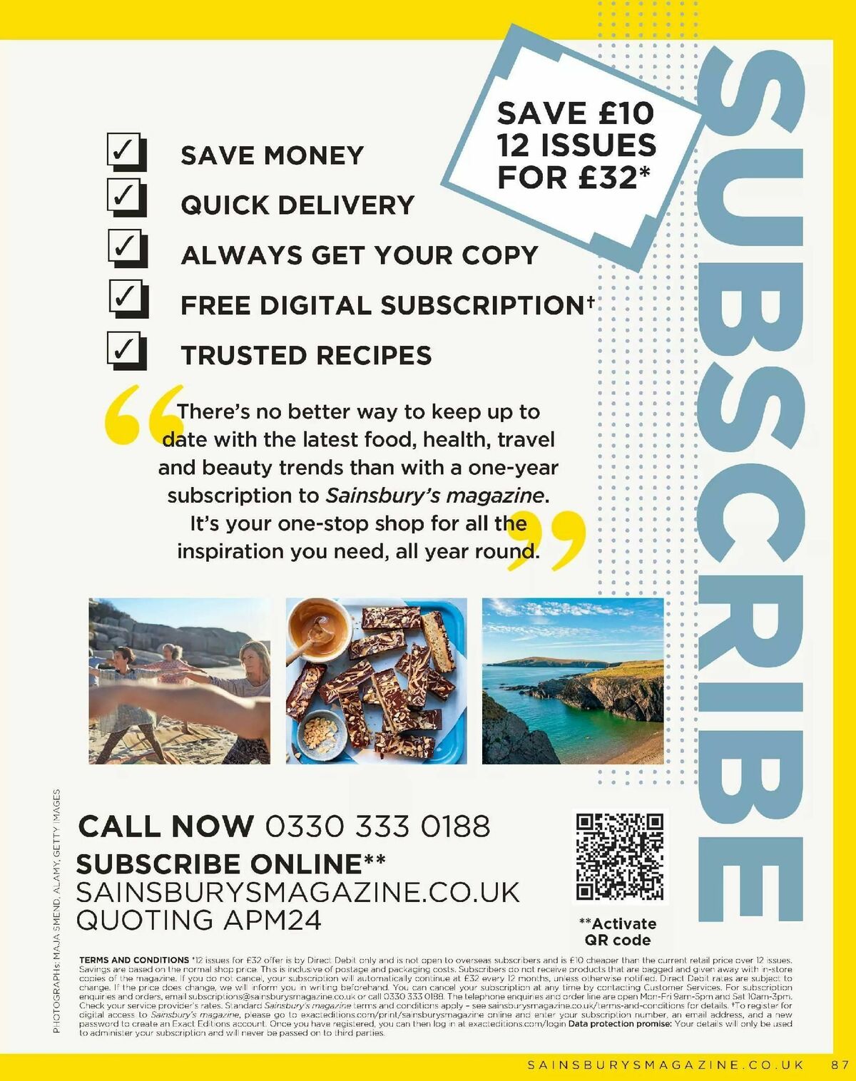 Sainsbury's Magazine April Offers from 1 April