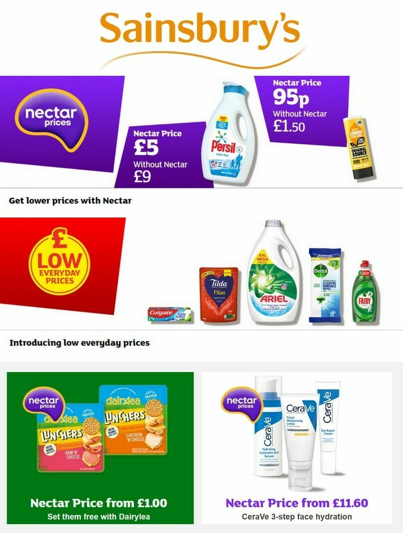 Sainsbury's Offers from 5 April