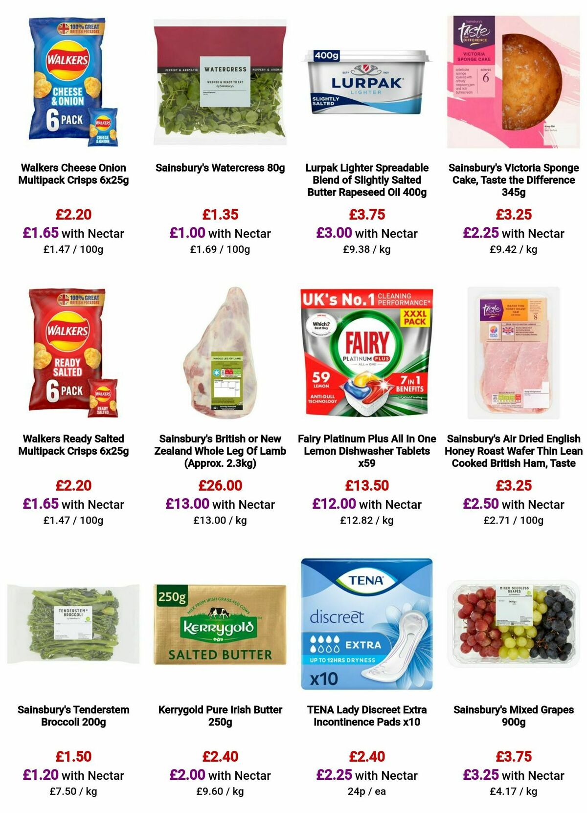 Sainsbury's Offers from 5 April