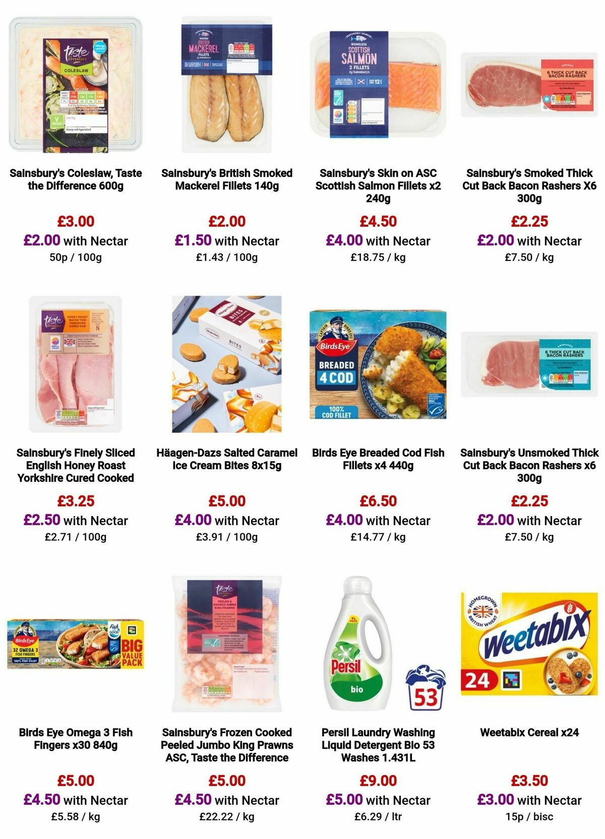 Sainsbury's Offers from 12 April