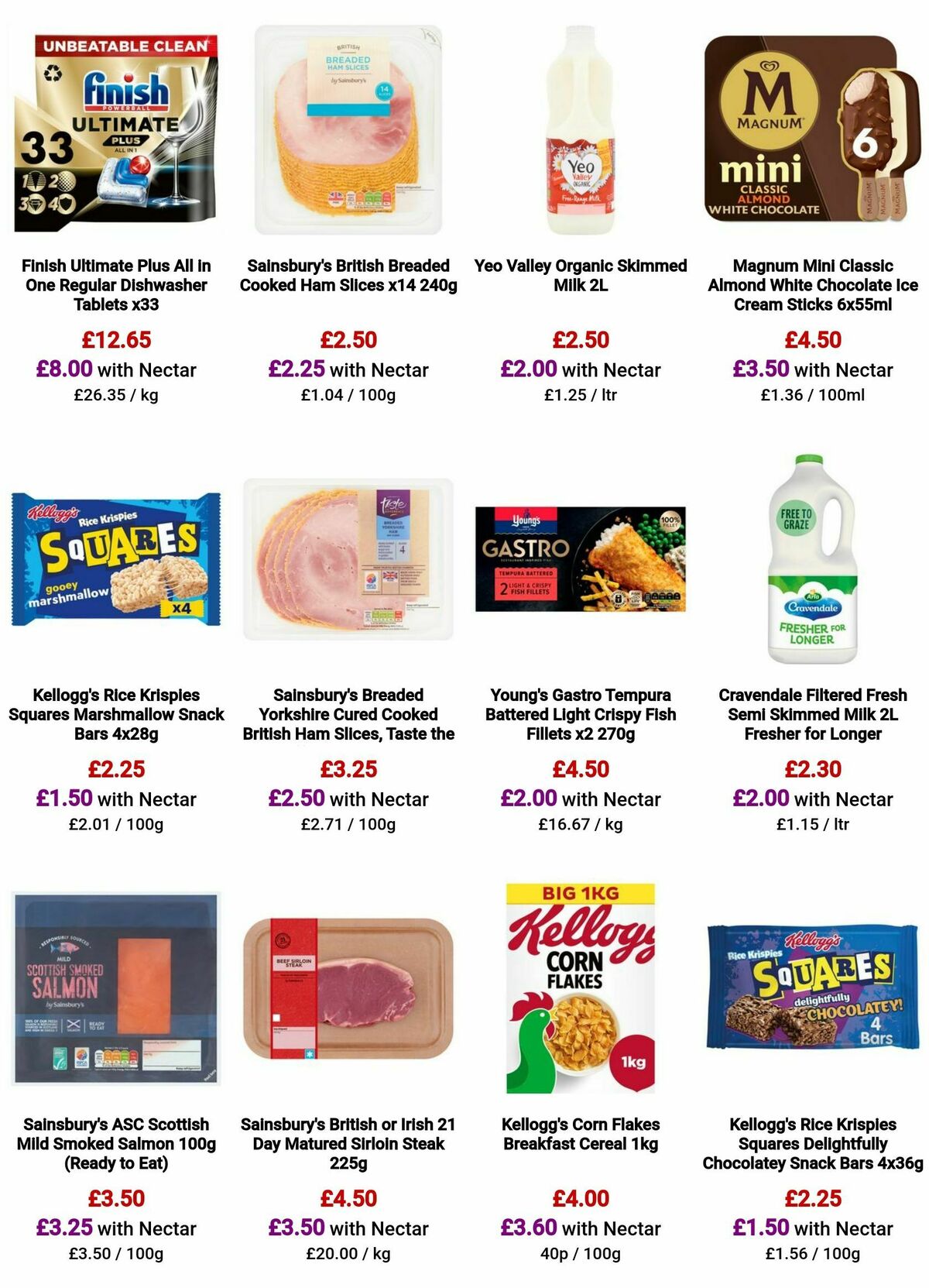 Sainsbury's Offers from 12 April