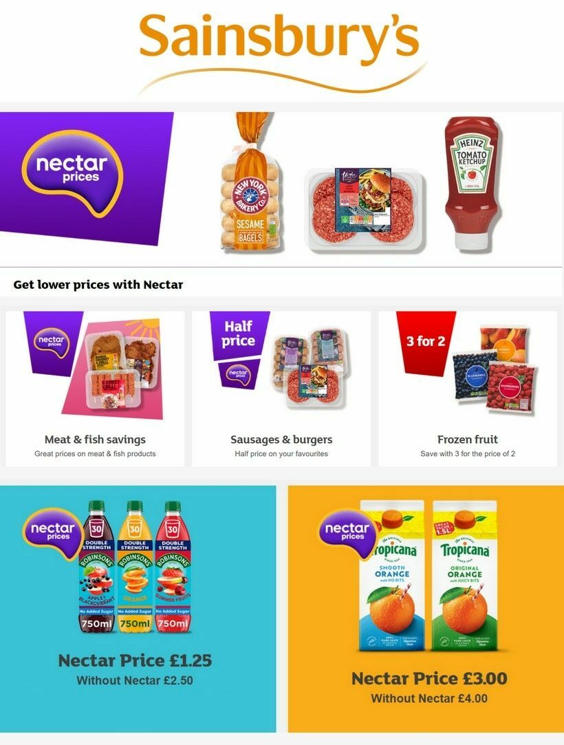 Sainsbury's Offers from 26 April