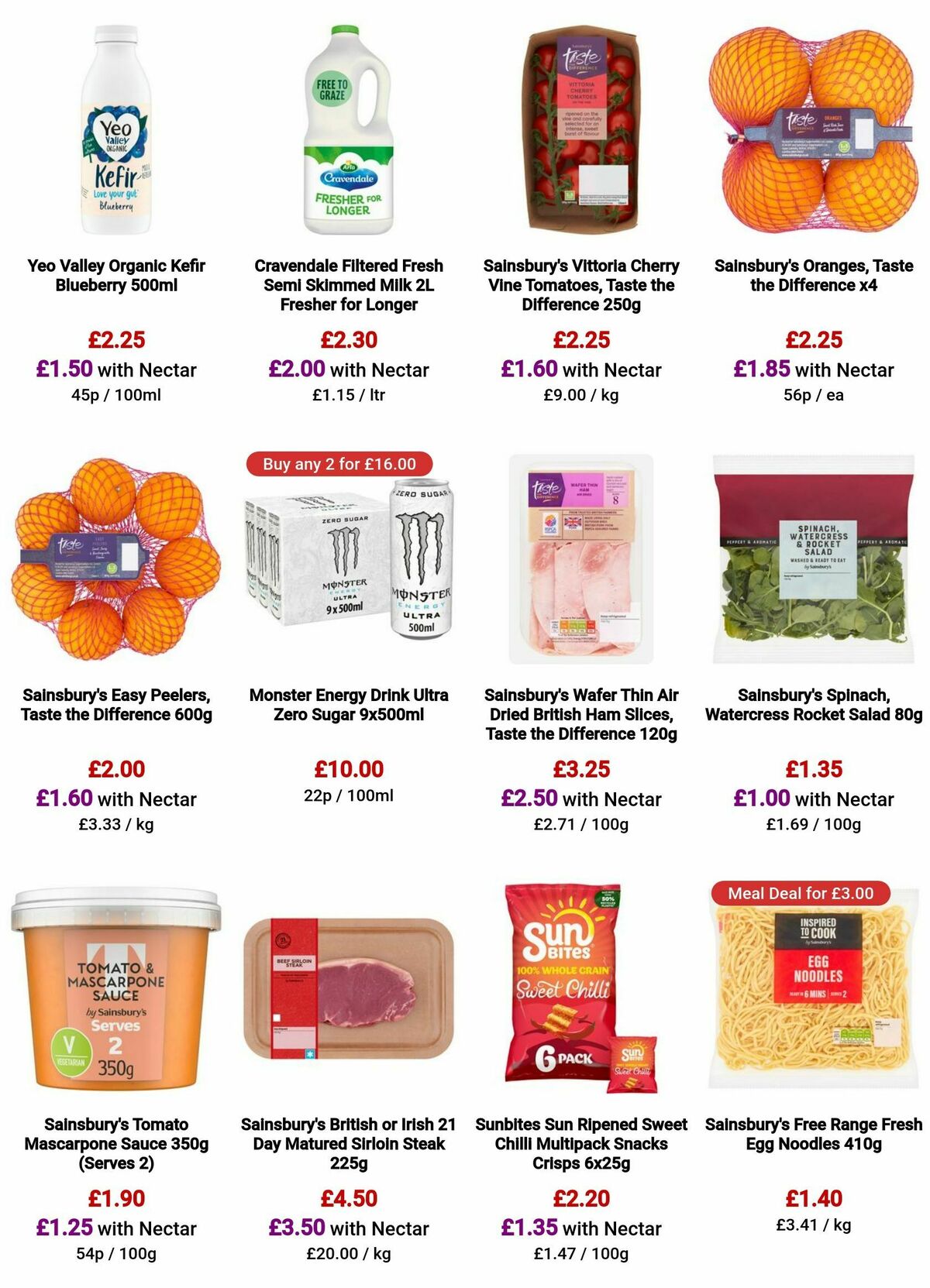 Sainsbury's Offers from 26 April