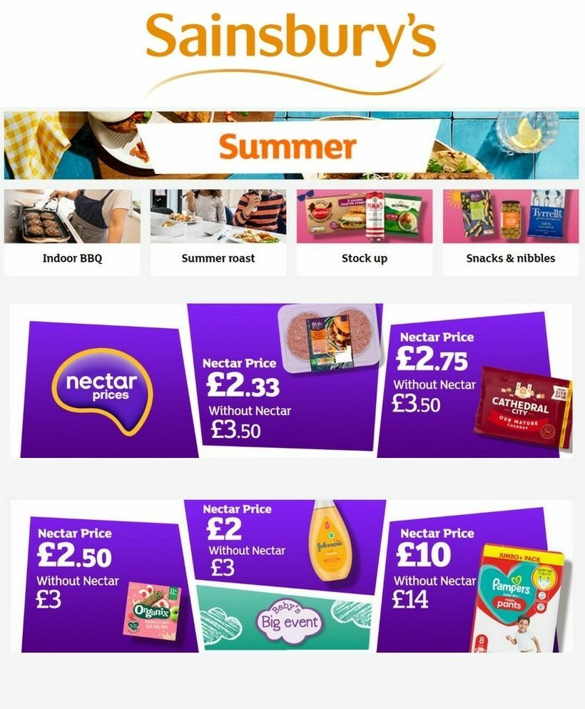 Sainsbury's Offers from 17 May