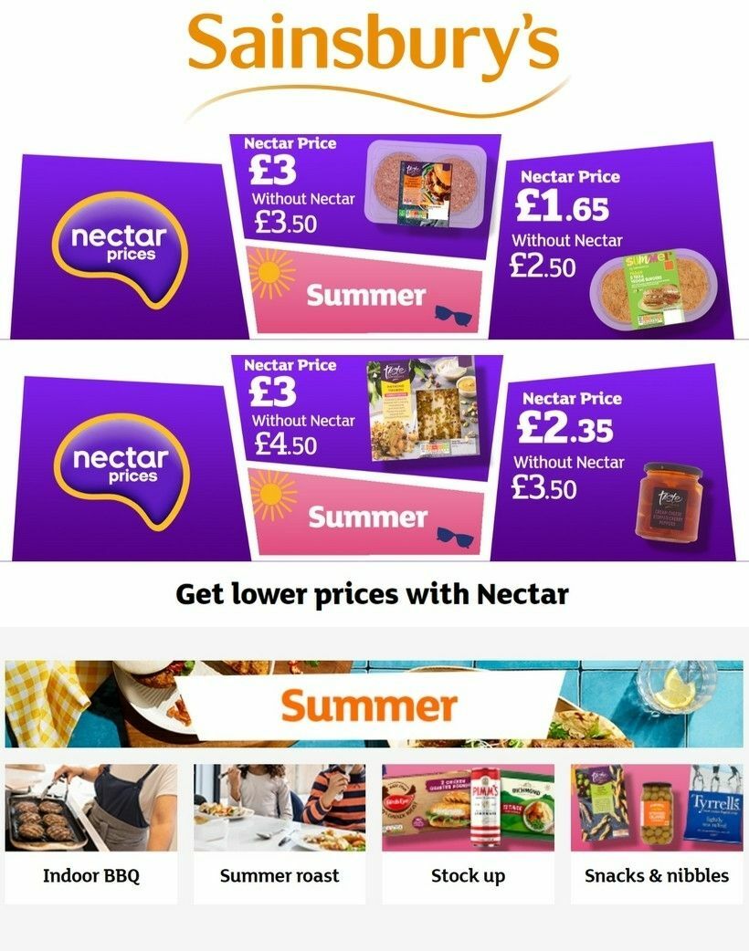 Sainsbury's Offers from 14 June