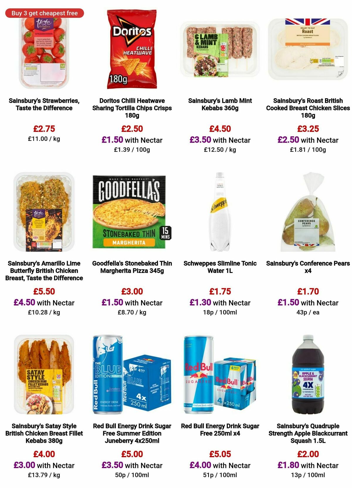 Sainsbury's Offers from 21 June