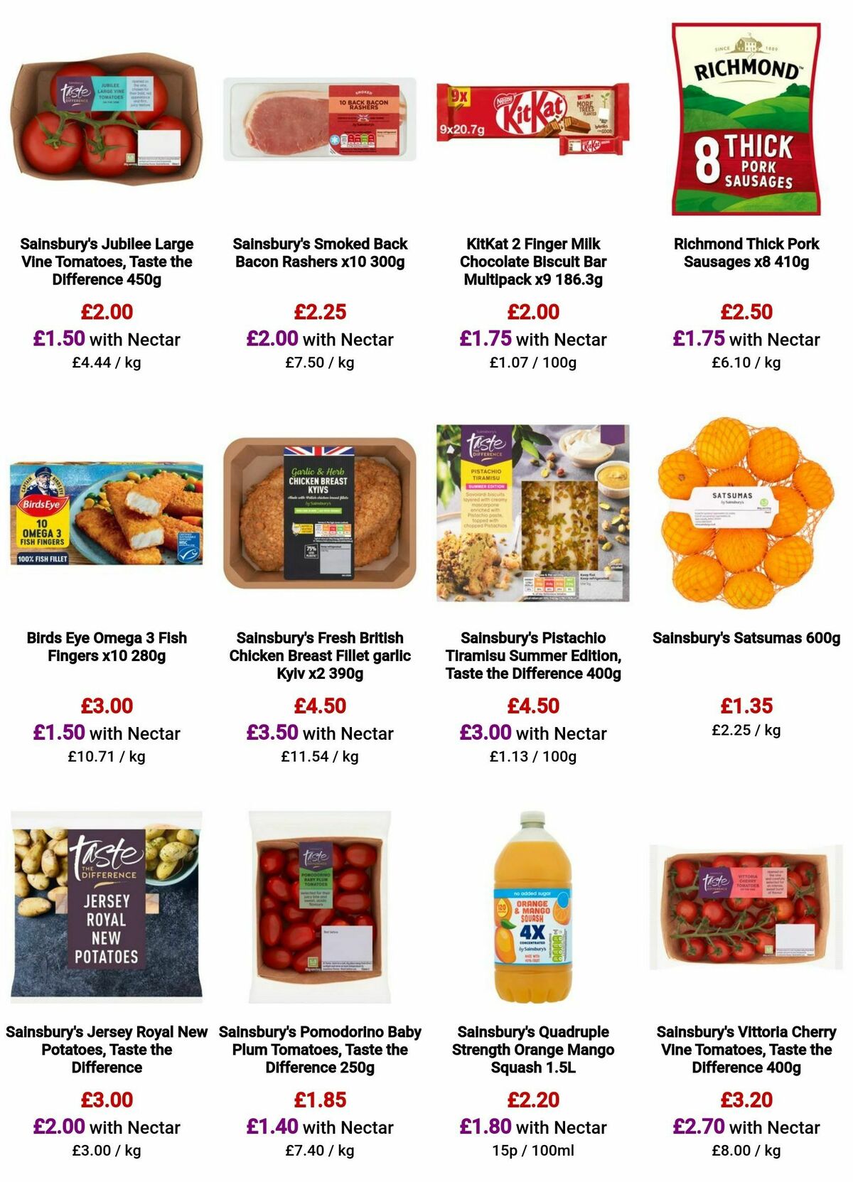 Sainsbury's Offers from 21 June