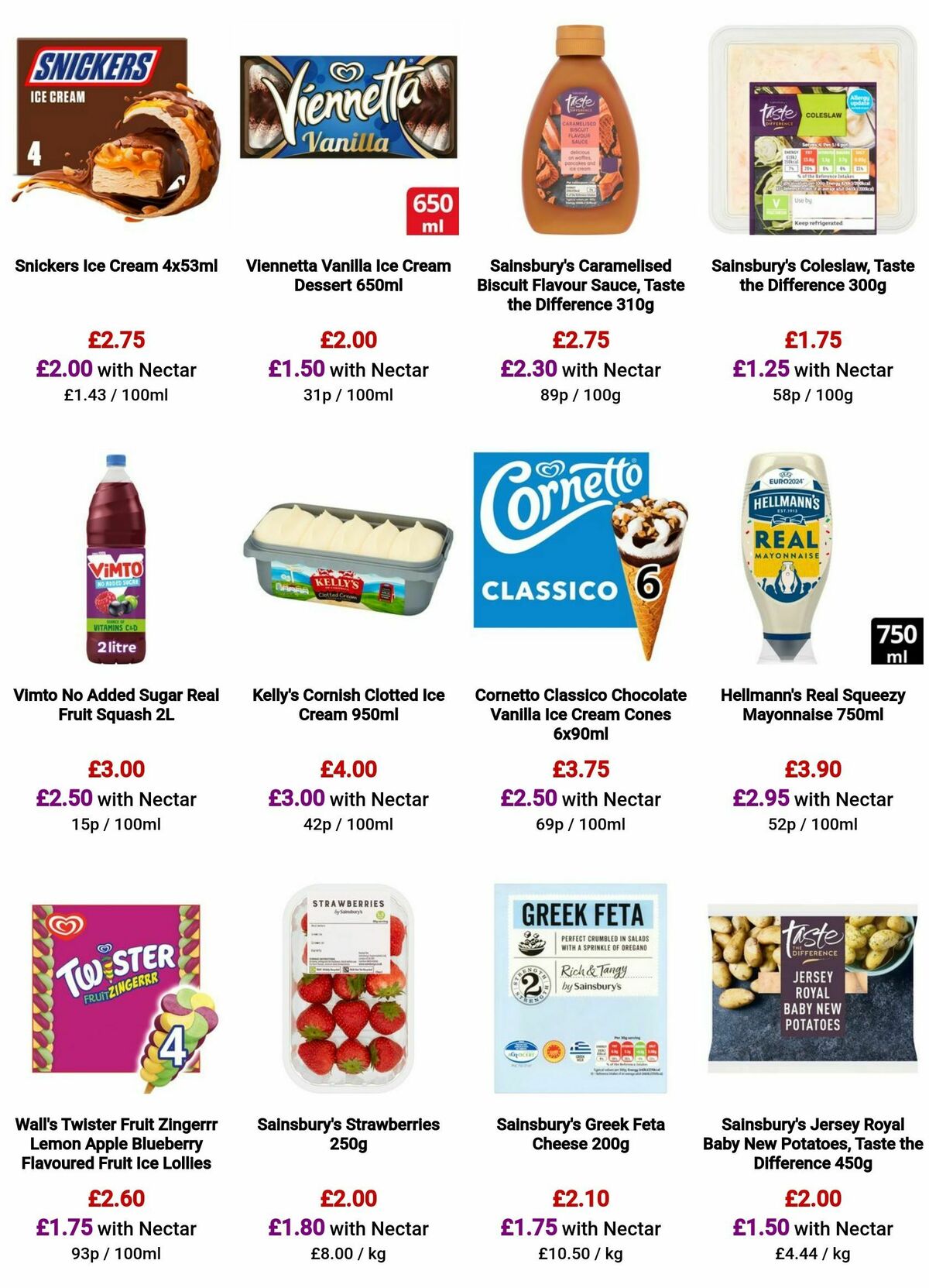 Sainsbury's Offers from 28 June