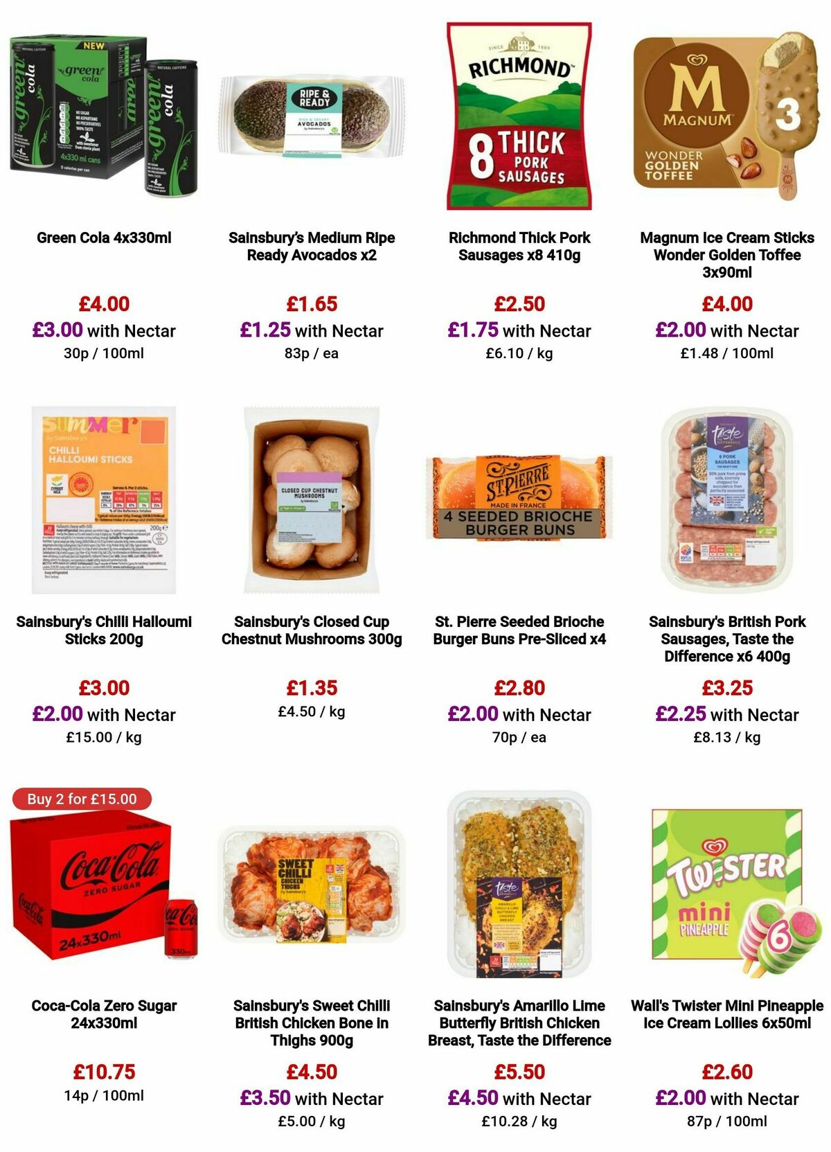 Sainsbury's Offers from 28 June