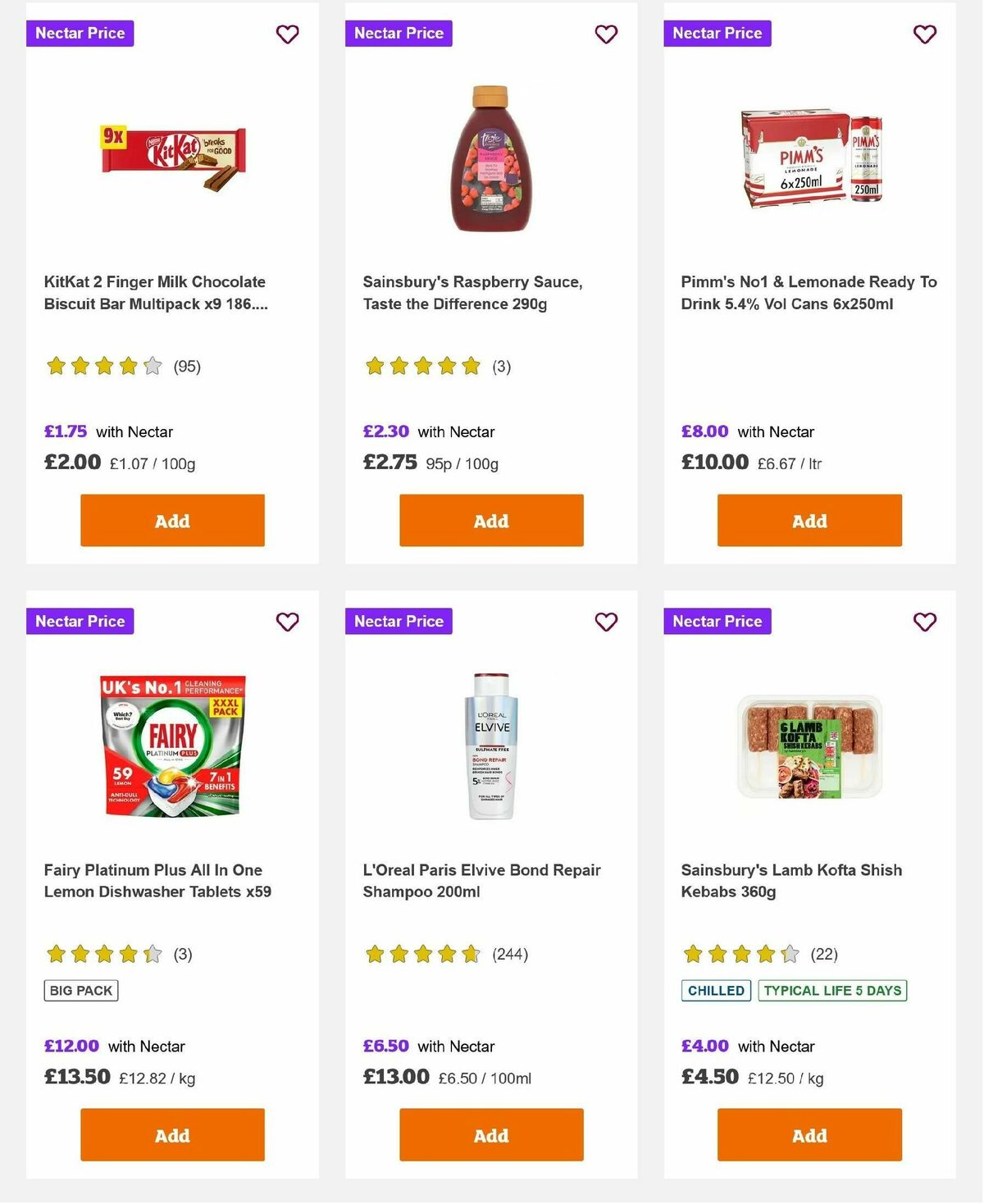 Sainsbury's Offers from 5 July