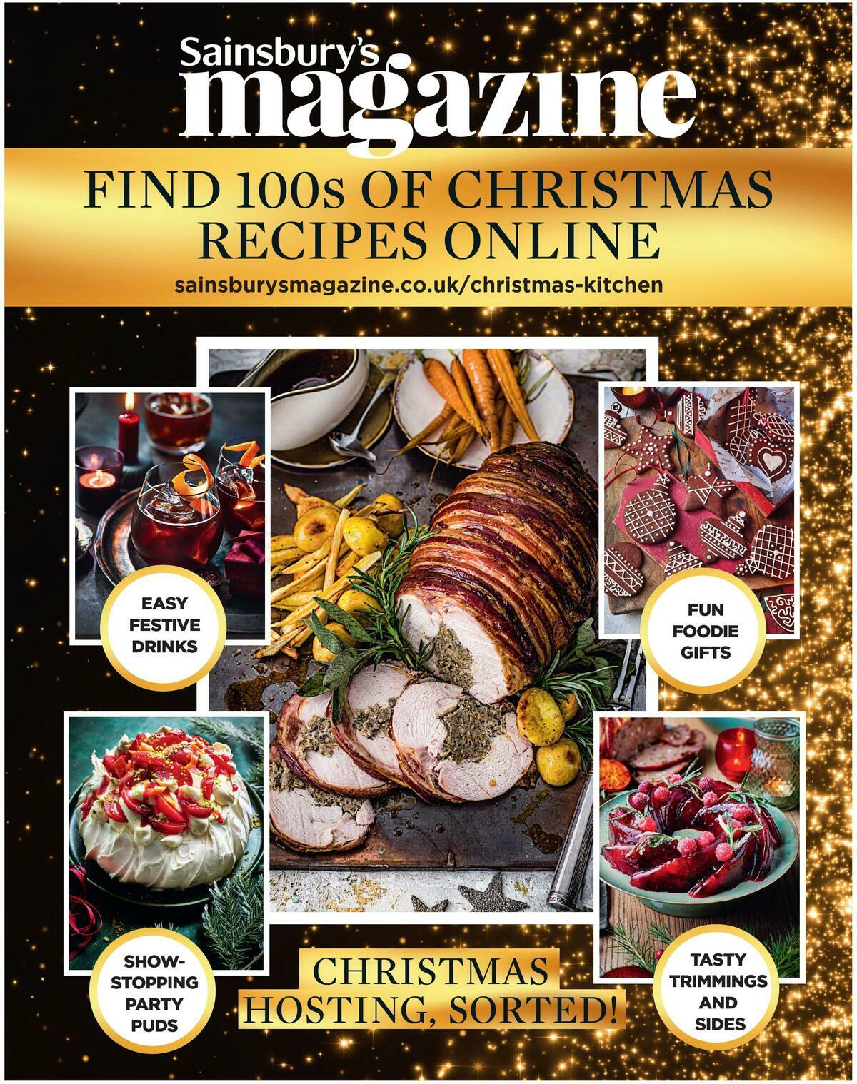 Sainsbury's Magazine December Offers from 1 December