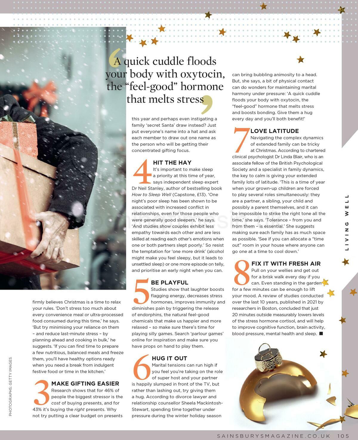 Sainsbury's Magazine December Offers from 1 December